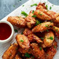 Basket Of Devil'S Hot Wings · Fresh batch of classic, hot wings deep-fried to perfection.