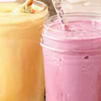 Smoothies · Refreshing fruit smoothie with our choice of milk.