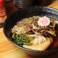 Vegetable Udon  · Noodle soup.