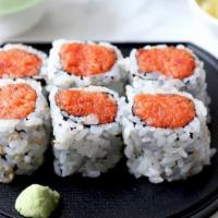 Spicy Tuna Roll · Served spicy.