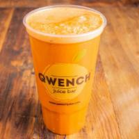 Turmeric Brew · Turmeric root, carrot, apple, ginger.