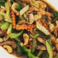 Cashew Nut · Stir fried choice of meat, cashew, bell pepper, onion, carrot and celery with chili paste sa...