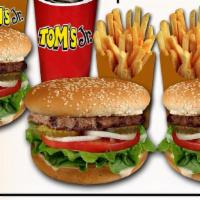 Family Pack Special · 4 burgers 4 fries 4 sodas