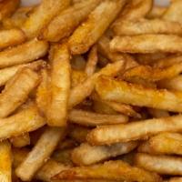 Crispy Fries   · Perfectly Golden Brown and perfect crisp with a side cup of sauce