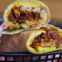 Breakfast Burritos · 2 Eggs, Cheese & Hash Brown with meat options. Comes with up to 3 side of our House Made Sal...