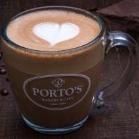 Mocha Latte  · New Recipe! Medium-roast espresso made from Arabica beans with Valrhona Dutch-processed choc...