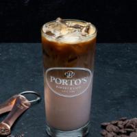 Iced Mocha · New Recipe! Medium-roast espresso made from Arabica beans with Valrhona Dutch-processed choc...