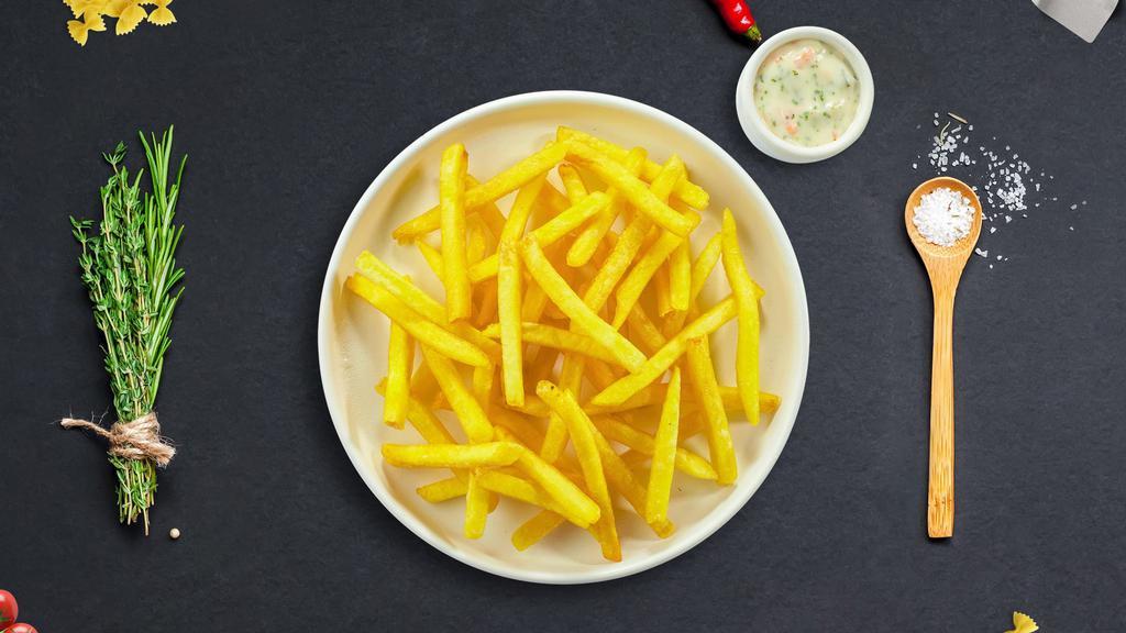 Killer Fries · (Vegetarian) Idaho potato fries cooked until golden brown and garnished with salt.