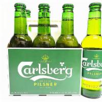 Carlsberg Pilsner 6 Pack Bottle · Carlsberg Premium Danish Pilsner is a Pilsner - German style beer brewed by Carlsberg.  Carl...