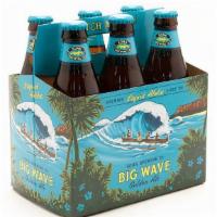 Kona Big Wave  6 Pack Bottle · Big Wave is a light bodied golden ale with a tropical hop aroma and flavor-a smooth easy dri...