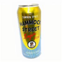 Hammonck Street Lager 16Oz Can · Munich-style Helles
SMOOTH-GOLDEN-RELAXATION
4.8 % Alcohol .  16oz Can