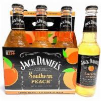 Jack Daniel'S Southern Peach 6 Pack Bottle · is made with Jack Daniels and tastes like a juicy peach soaked in whiskey. It's about as sou...