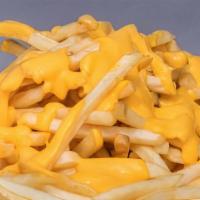 Cheese Fries · Topped with Nacho Cheese