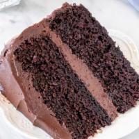 Double Layer Chocolate Cake · 