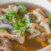 Pho Oxtail · House special rice noodle soup with oxtail in beef broth.