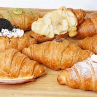 Croissant Filled  · We have many flavors for you to choose what to filled inside fluffy croissant.