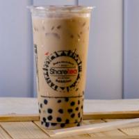 Classic Milk Black Tea · Served cold with 100% sweetness.