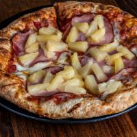 Hawaiian Pizza · Lean canadian bacon and juicy pineapple