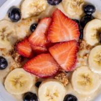 Oatmeal · Full order served with brown sugar, raisins and walnuts. Oatmeal made with cream topped with...