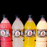 Aguas Frescas · Choose From:
Limonade
Horchata
Jamaica
Pina
Tamarindo