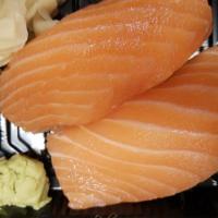Sushi (2 Pcs) · Healthy. Choice of: tuna, salmon, yellow tail, albacore, shrimp, red snapper, scallop and ee...