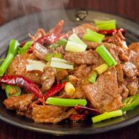 Spicy Cumin Beef · Spicy. Cumin Flavored Premium Quality NY Strip Beef