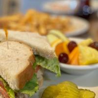 Tuna Salad · Albacore and skipjack tuna salad with mayonnaise, lettuce and tomato.