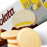 Biscolata Pia Lemon Soft Baked Cookies Snack 3.53 Oz · A thin crisp coating of pure chocolate - fruit filling or chocolate cream filling - soft bak...