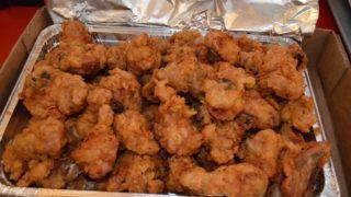 Crispy Fried Chicken · Standard order is 16pcs $14.00 half order is 8pcs $9.50