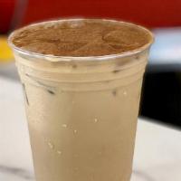 Iced Caffe Viennese (16 Oz.) · Double espresso, milk, honey, and cinnamon.