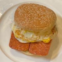 Portuguese Sausage & Egg Sandwich Combo · Comes with fries and a drink