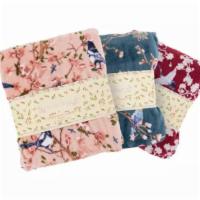 Floral Print Velvet Throw · Bundle up with this plush oversized throw blanket! Each blanket features a thick, luxurious ...