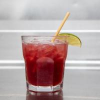 She Devil · Don Julio Blanco, Cointreau, Pomegranate and Lime Juice and a splash of simple syrup.