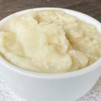 Side Organic Mashed Potato · Organic Yukon gold potatoes, pureed to a smooth and creamy mash with artichoke, vegenaise, a...