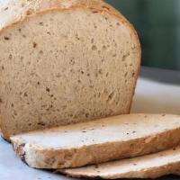 Rye Bread (Loaf) · Housemade Rye sandwich loaf.  Vegan, vegetarian, and gluten-free.