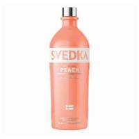 Svedka Vodka Peach (1.75 L) · SVEDKA Peach Flavored Vodka is a smooth and easy-drinking vodka with natural peach flavor, m...