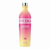 Svedka Vodka Strawberry Lemonade (750 Ml) · SVEDKA Strawberry Lemonade Flavored Vodka is a smooth and easy-drinking vodka infused with a...
