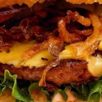 Baby Got Bacon · We like big burgers and we cannot lie! Seasoned and grilled burger topped with bacon, double...