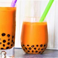 J17 Thai Tea · Freshly brewed thai iced tea with boba option.