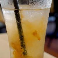 Preserved Plum · Traditional Vietnamese salty preserved plum with club soda.