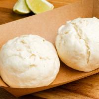 Bao (2) · Steamed bun with BBQ pork or BBQ chicken or Breakfast bao (eggs, cheddar chese, bacon and sa...