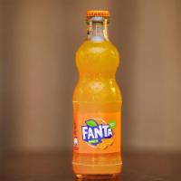 Glass Bottle Fanta · 