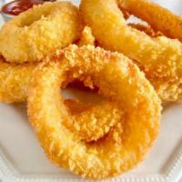 Onion Rings · Onion Rings with ranch or ketchup