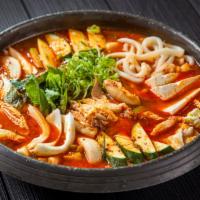 Gop-Chang-Jeongeol (Large) - 곱창전골 · 곱창전골 House Special Beef Tripe, Intestine, and Vegetable Stew - Comes with Ramen Noodles, 2 S...