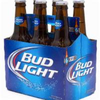 Bud Light · 6 pack - 12 oz can beer (4.2% ABV). Bud Light is a premium light lager with a superior drink...