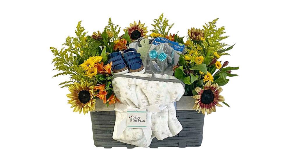 Flowers Plus Gifts For Welcome Baby · Note that all flowers, boxes or wraps will not always be available and will be changed to the closest available option.