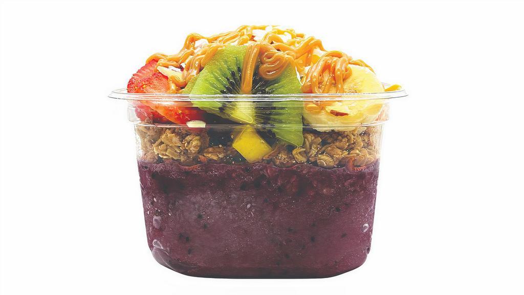 Build Your Acai Bowl · Add toppings for additional charges.