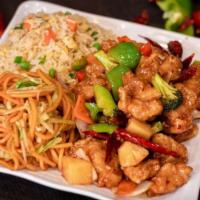 General Chicken Lunch Special · Hot. Hot and spicy.