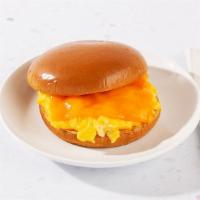 Egg And Cheese Breakfast Sandwich · One egg with melted cheese on your choice of bread.