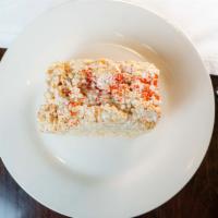 Rice Krispy Treat · Huge homemade rice krispy treat.